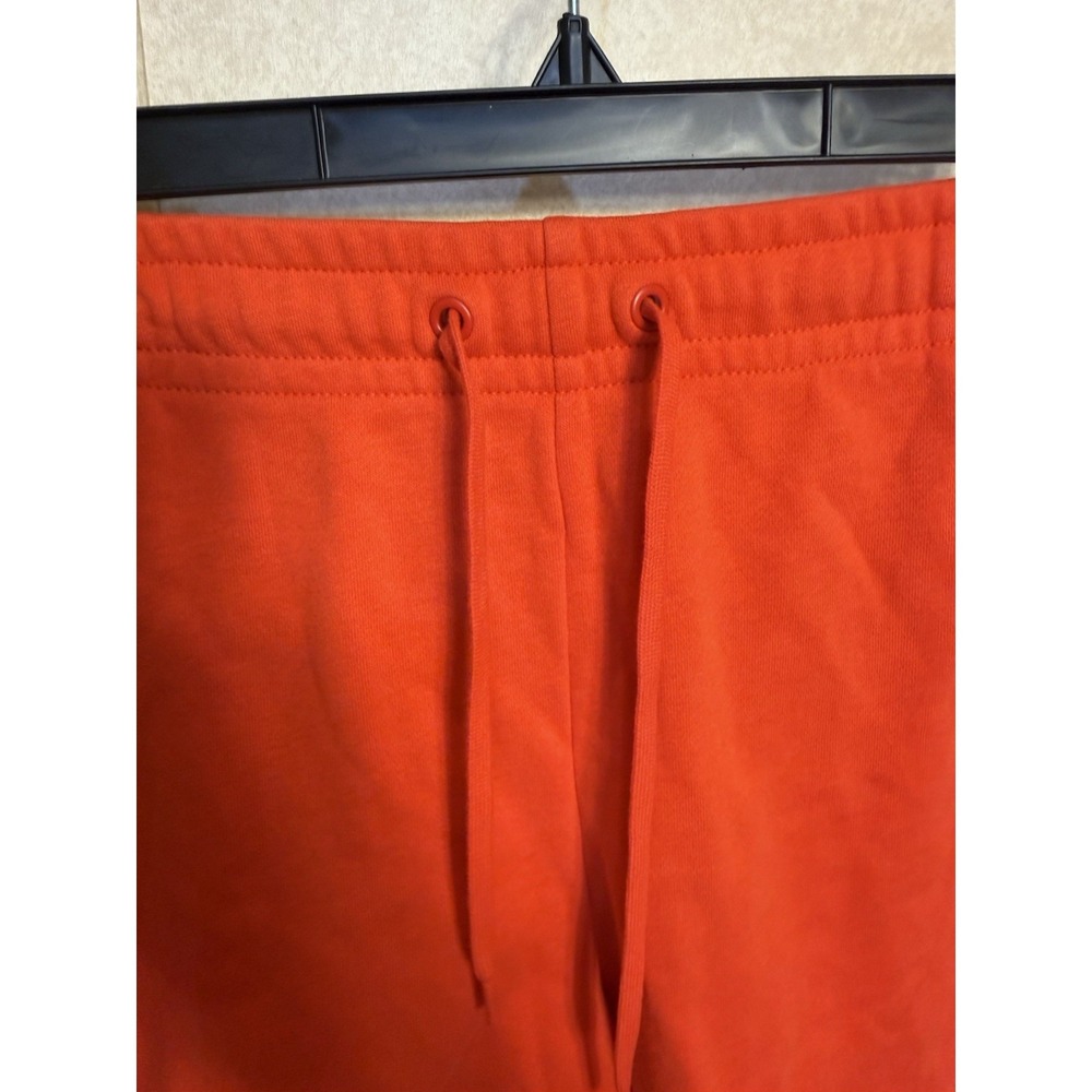 Nike Sportswear Club Fleece Shorts Women's XL Orange Drawstring Lounge Casual - Picture 3 of 14